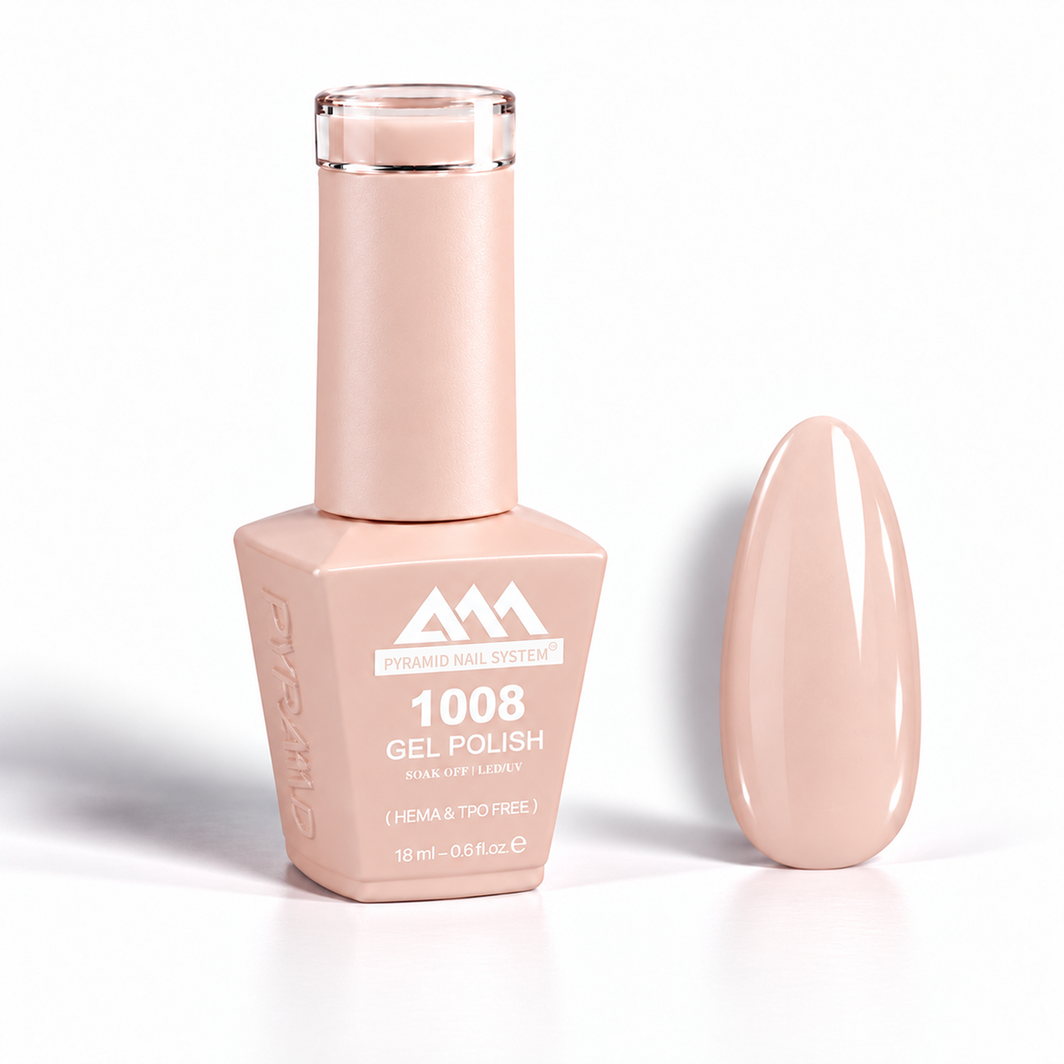 Pyramid Nail System Gel Polish – #1008 (18 ml / 0.6 fl oz) [HEMA & TPO Free]