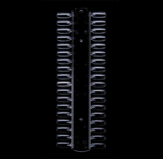 Cre8tion Finger 36 tips Rectangular - Clear