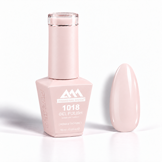 Pyramid Nail System Gel Polish – #1018 (18 ml / 0.6 fl oz) [HEMA & TPO Free]