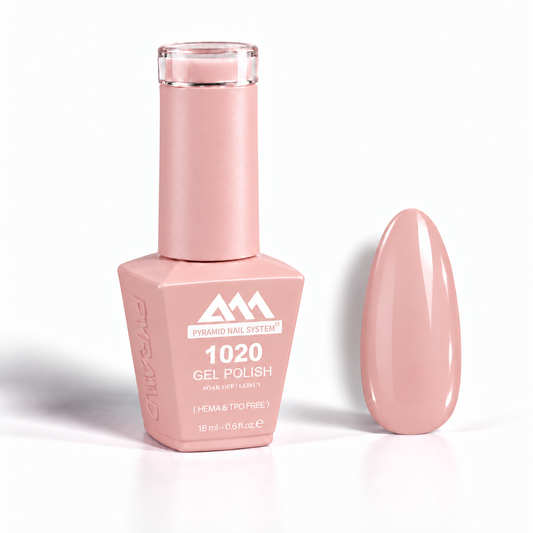 Pyramid Nail System Gel Polish – #1020 (18 ml / 0.6 fl oz) [HEMA & TPO Free]