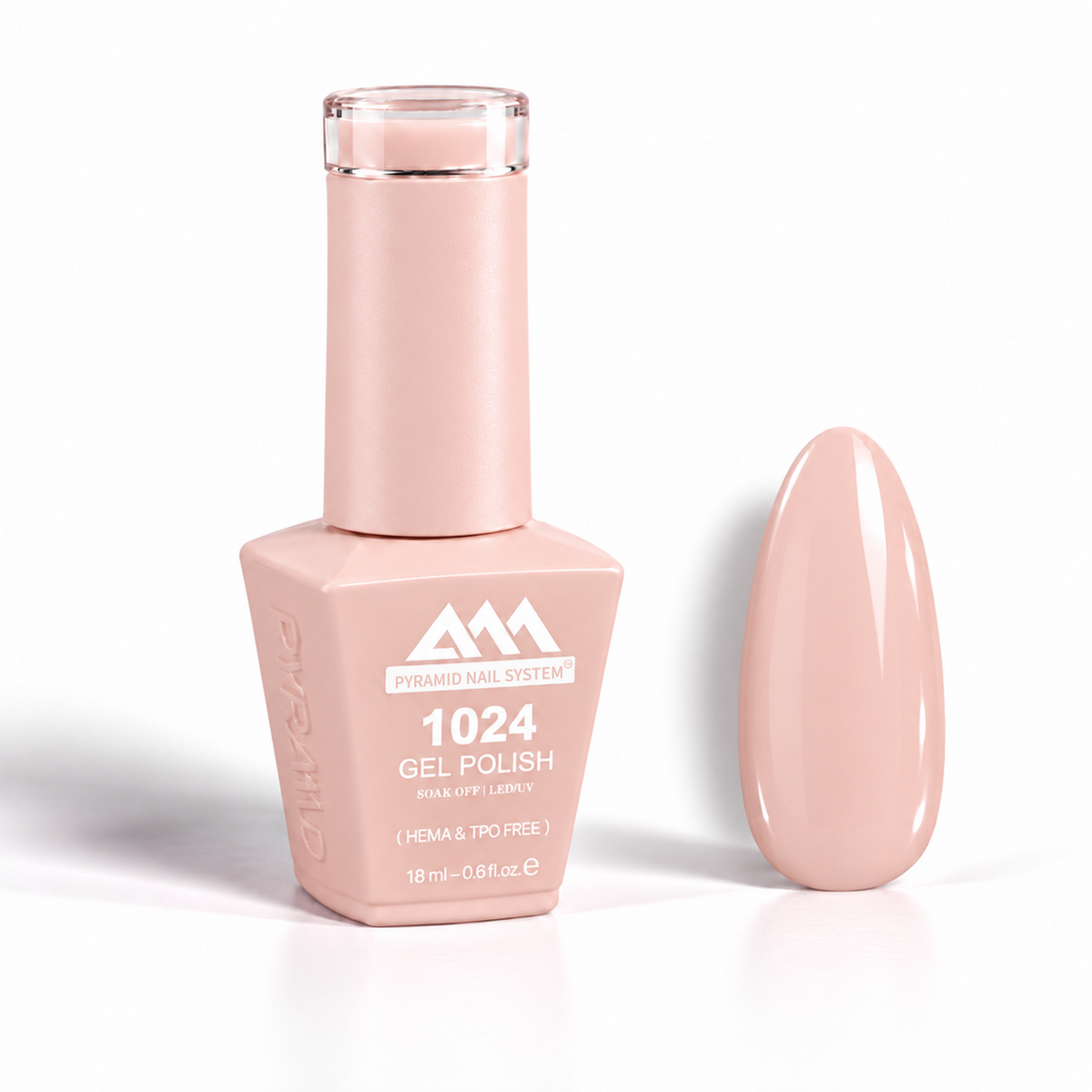 Pyramid Nail System Gel Polish – #1024 (18 ml / 0.6 fl oz) [HEMA & TPO Free]