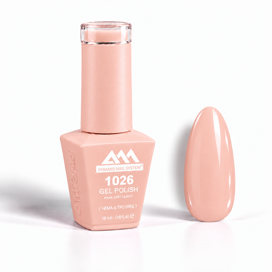 Pyramid Nail System Gel Polish – #1026 (18 ml / 0.6 fl oz) [HEMA & TPO Free]