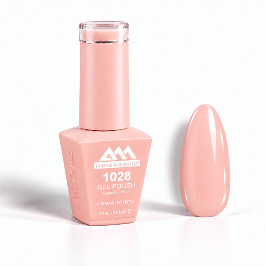 Pyramid Nail System Gel Polish – #1028 (18 ml / 0.6 fl oz) [HEMA & TPO Free]