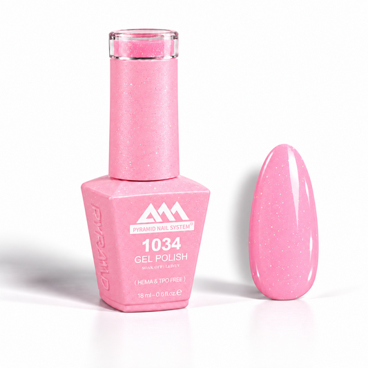 Pyramid Nail System Gel Polish – #1034 (18 ml / 0.6 fl oz) [HEMA & TPO Free]