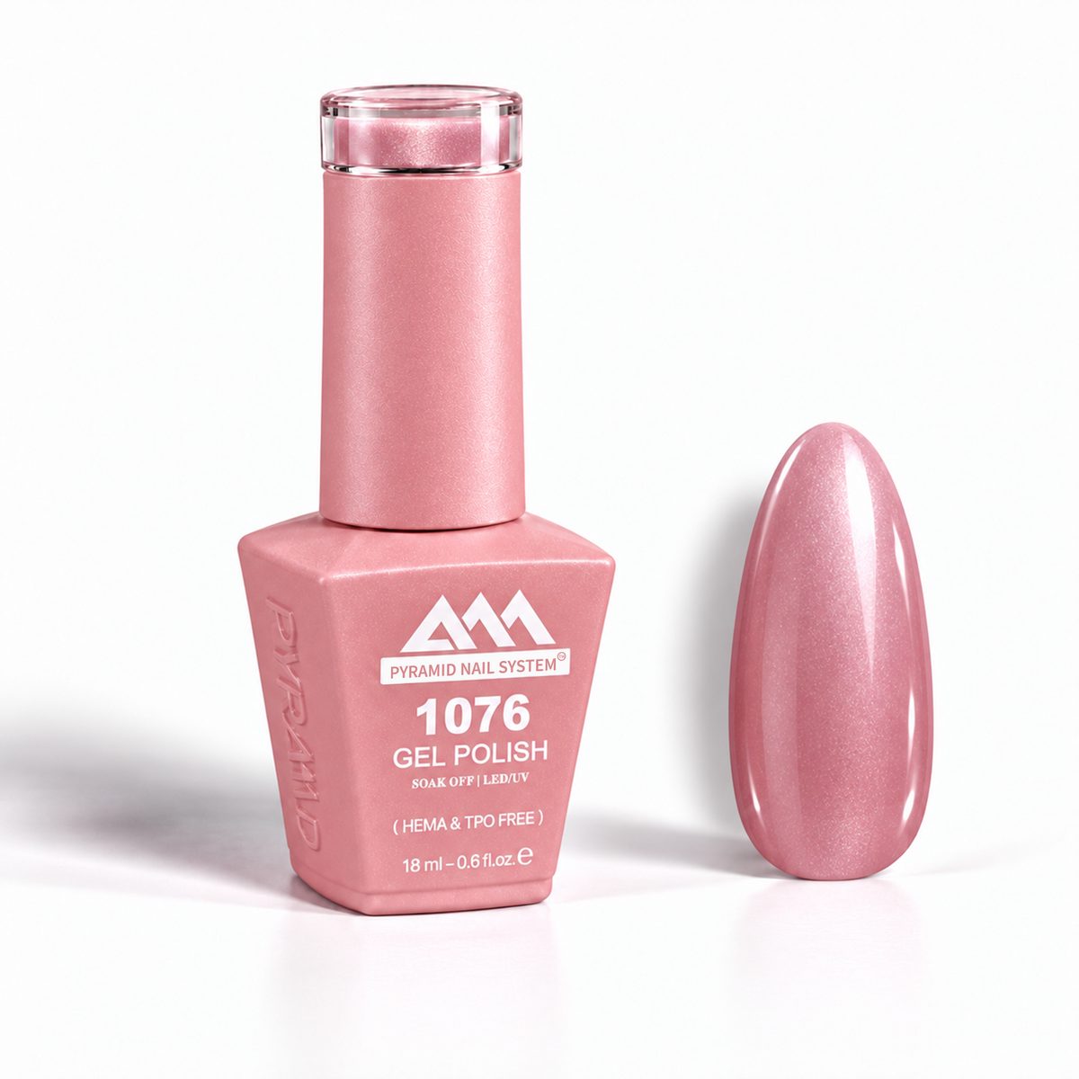 Pyramid Nail System Gel Polish – #1076 (18 ml / 0.6 fl oz) [HEMA & TPO Free]