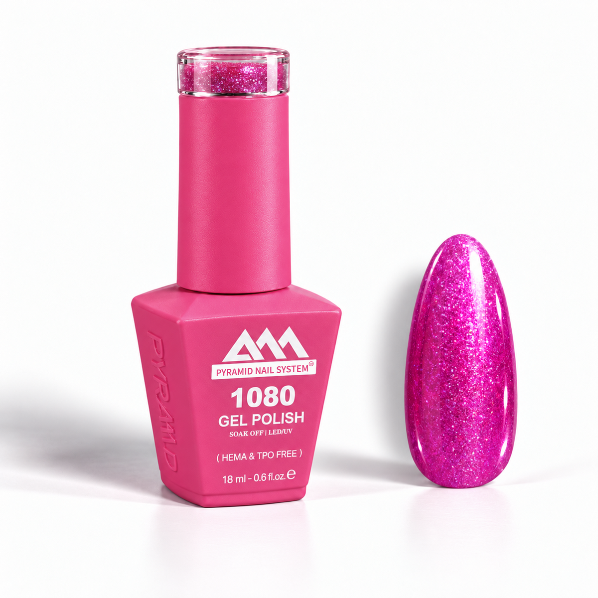 Pyramid Nail System Gel Polish – #1080 (18 ml / 0.6 fl oz) [HEMA & TPO Free]