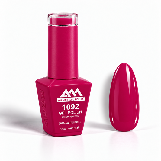 Pyramid Nail System Gel Polish – #1092 (18 ml / 0.6 fl oz) [HEMA & TPO Free]