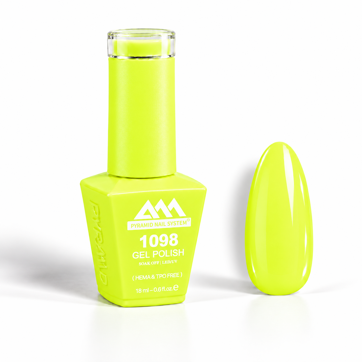 Pyramid Nail System Gel Polish – #1098 (18 ml / 0.6 fl oz) [HEMA & TPO Free]