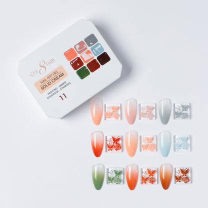 Creation Nail Art Gel - Solid Cream - 11