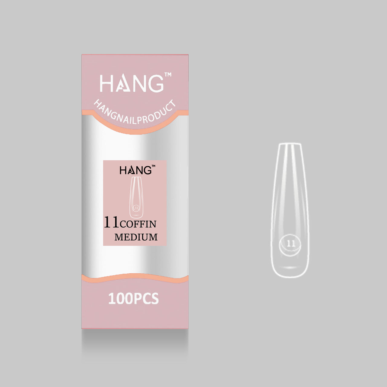 Hang Premium Tip Refill: Coffin Medium ( 0 - 11 )