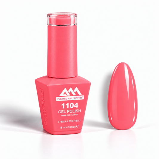Pyramid Nail System Gel Polish – #1104 (18 ml / 0.6 fl oz) [HEMA & TPO Free]