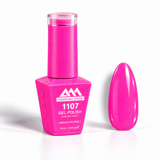 Pyramid Nail System Gel Polish – #1107 (18 ml / 0.6 fl oz) [HEMA & TPO Free]
