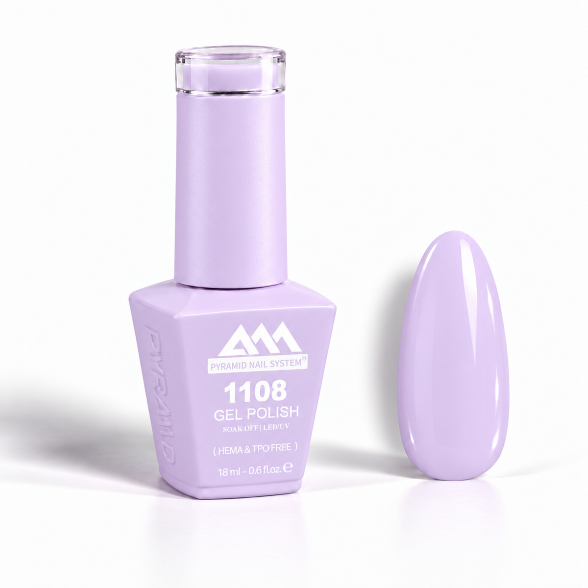 Pyramid Nail System Gel Polish – #1108 (18 ml / 0.6 fl oz) [HEMA & TPO Free]