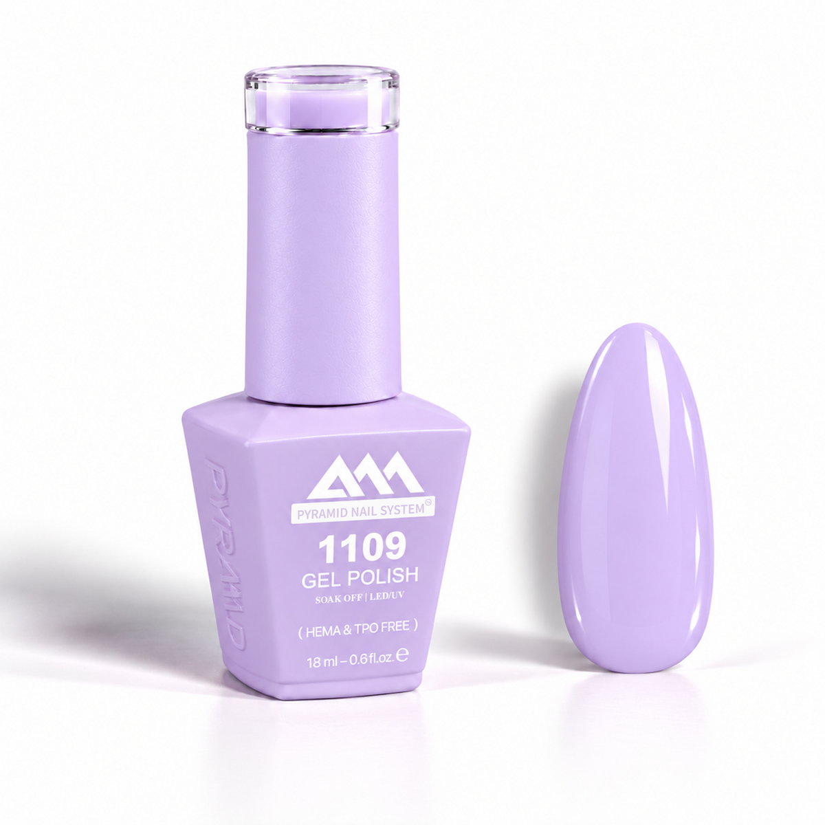 Pyramid Nail System Gel Polish – #1109 (18 ml / 0.6 fl oz) [HEMA & TPO Free]