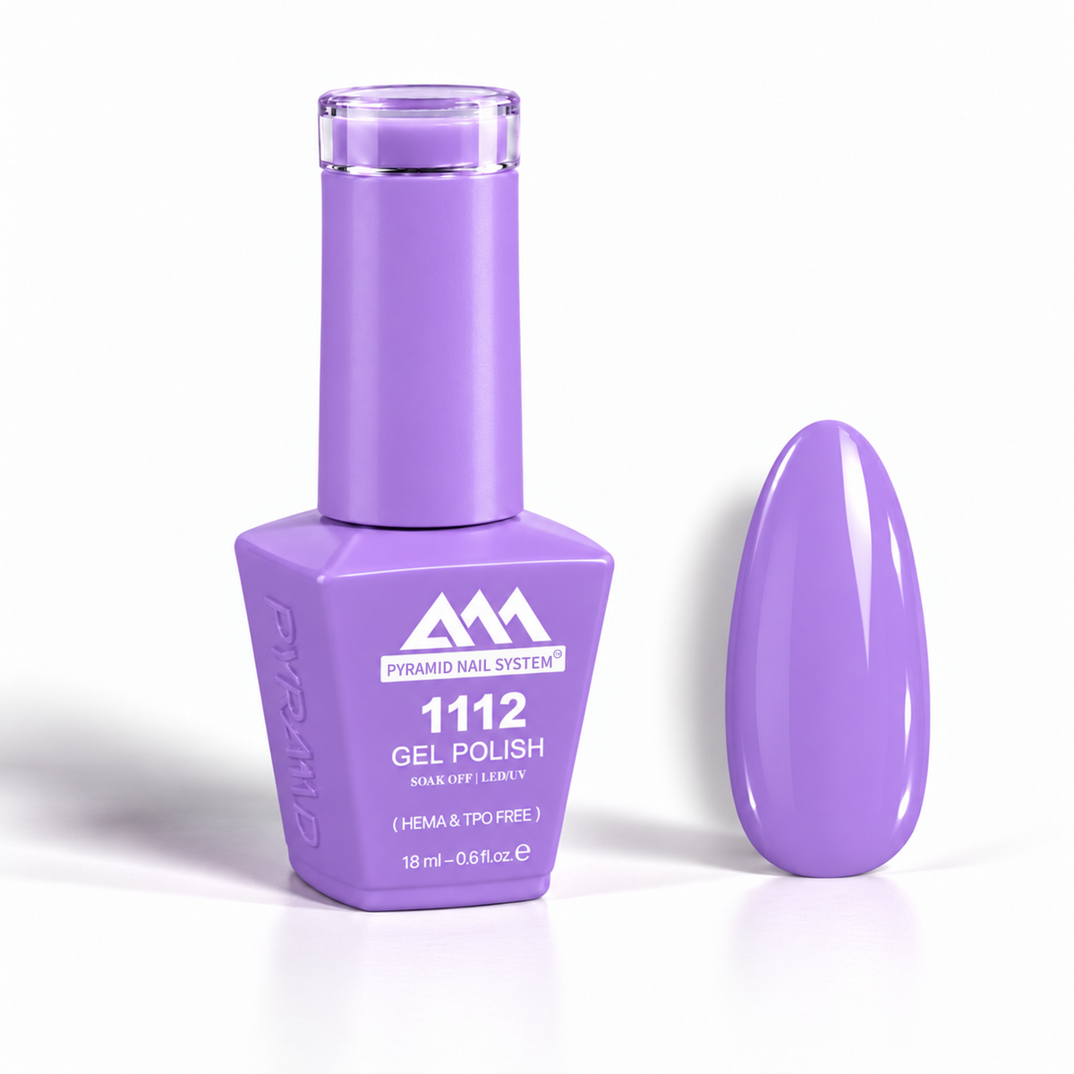 Pyramid Nail System Gel Polish – #1112 (18 ml / 0.6 fl oz) [HEMA & TPO Free]