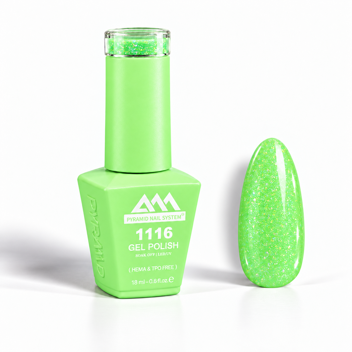 Pyramid Nail System Gel Polish – #1116 (18 ml / 0.6 fl oz) [HEMA & TPO Free]