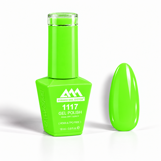 Pyramid Nail System Gel Polish – #1117 (18 ml / 0.6 fl oz) [HEMA & TPO Free]