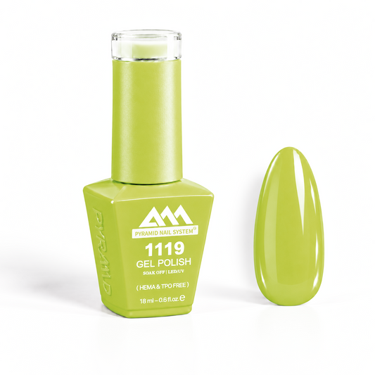 Pyramid Nail System Gel Polish – #1119 (18 ml / 0.6 fl oz) [HEMA & TPO Free]