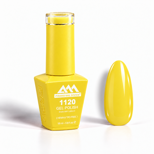 Pyramid Nail System Gel Polish – #1120 (18 ml / 0.6 fl oz) [HEMA & TPO Free]