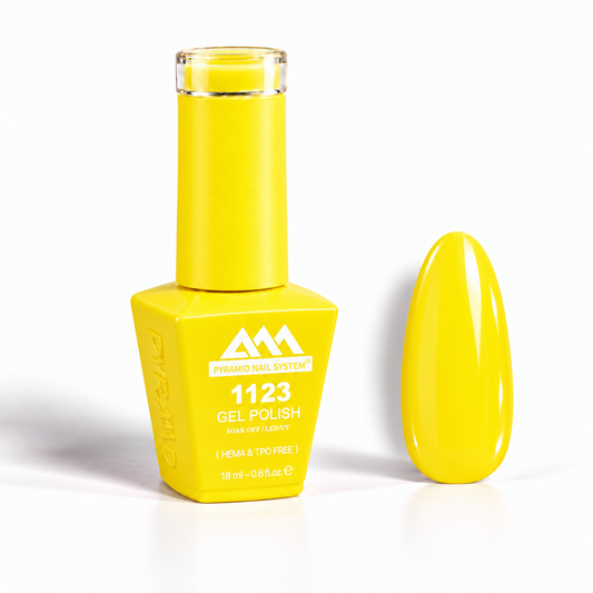 Pyramid Nail System Gel Polish – #1123 (18 ml / 0.6 fl oz) [HEMA & TPO Free]