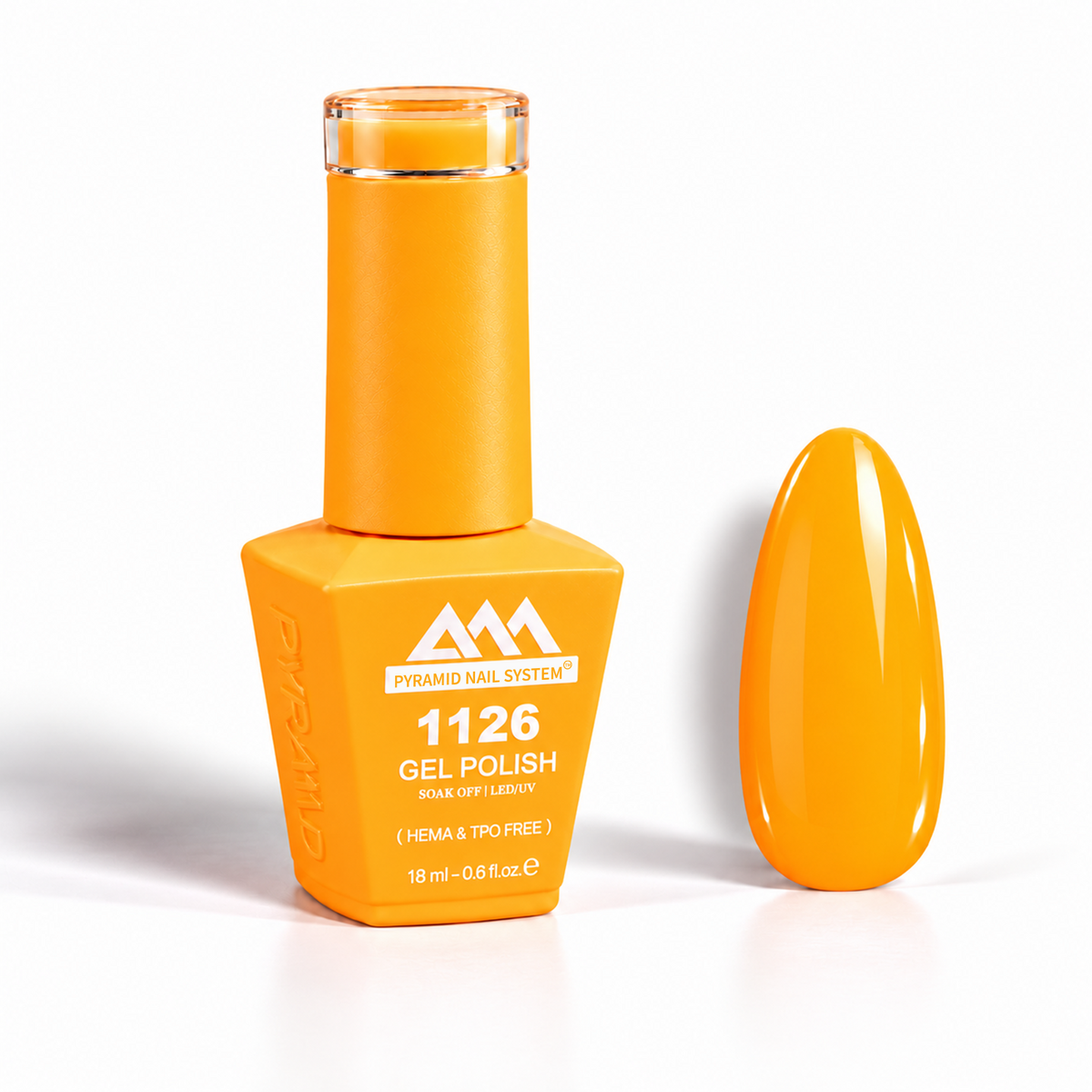 Pyramid Nail System Gel Polish – #1126 (18 ml / 0.6 fl oz) [HEMA & TPO Free]