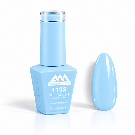 Pyramid Nail System Gel Polish – #1132 (18 ml / 0.6 fl oz) [HEMA & TPO Free]