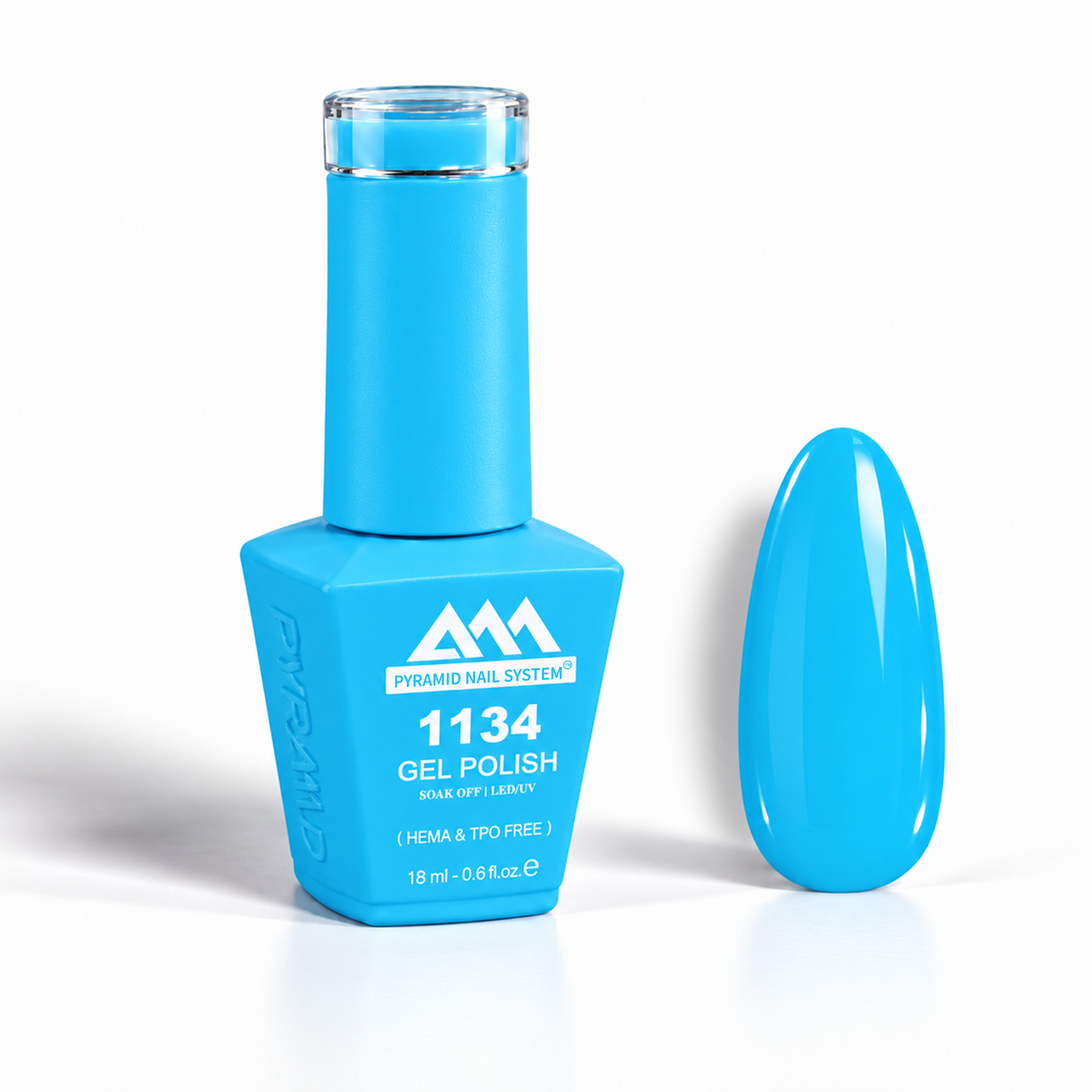 Pyramid Nail System Gel Polish – #1134 (18 ml / 0.6 fl oz) [HEMA & TPO Free]