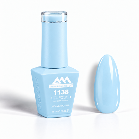 Pyramid Nail System Gel Polish – #1138 (18 ml / 0.6 fl oz) [HEMA & TPO Free]