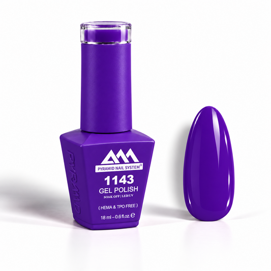 Pyramid Nail System Gel Polish – #1143 (18 ml / 0.6 fl oz) [HEMA & TPO Free]