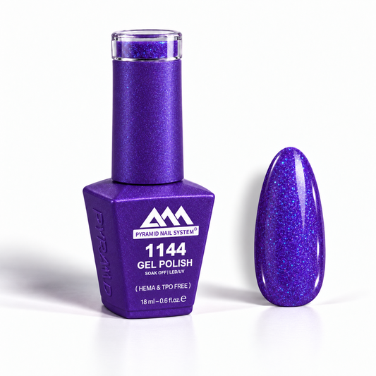 Pyramid Nail System Gel Polish – #1144 (18 ml / 0.6 fl oz) [HEMA & TPO Free]