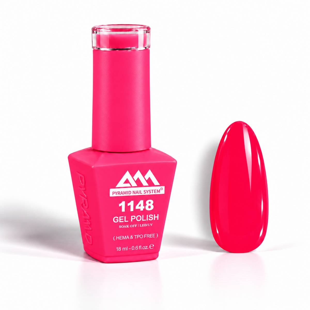 Pyramid Nail System Gel Polish – #1148 (18 ml / 0.6 fl oz) [HEMA & TPO Free]