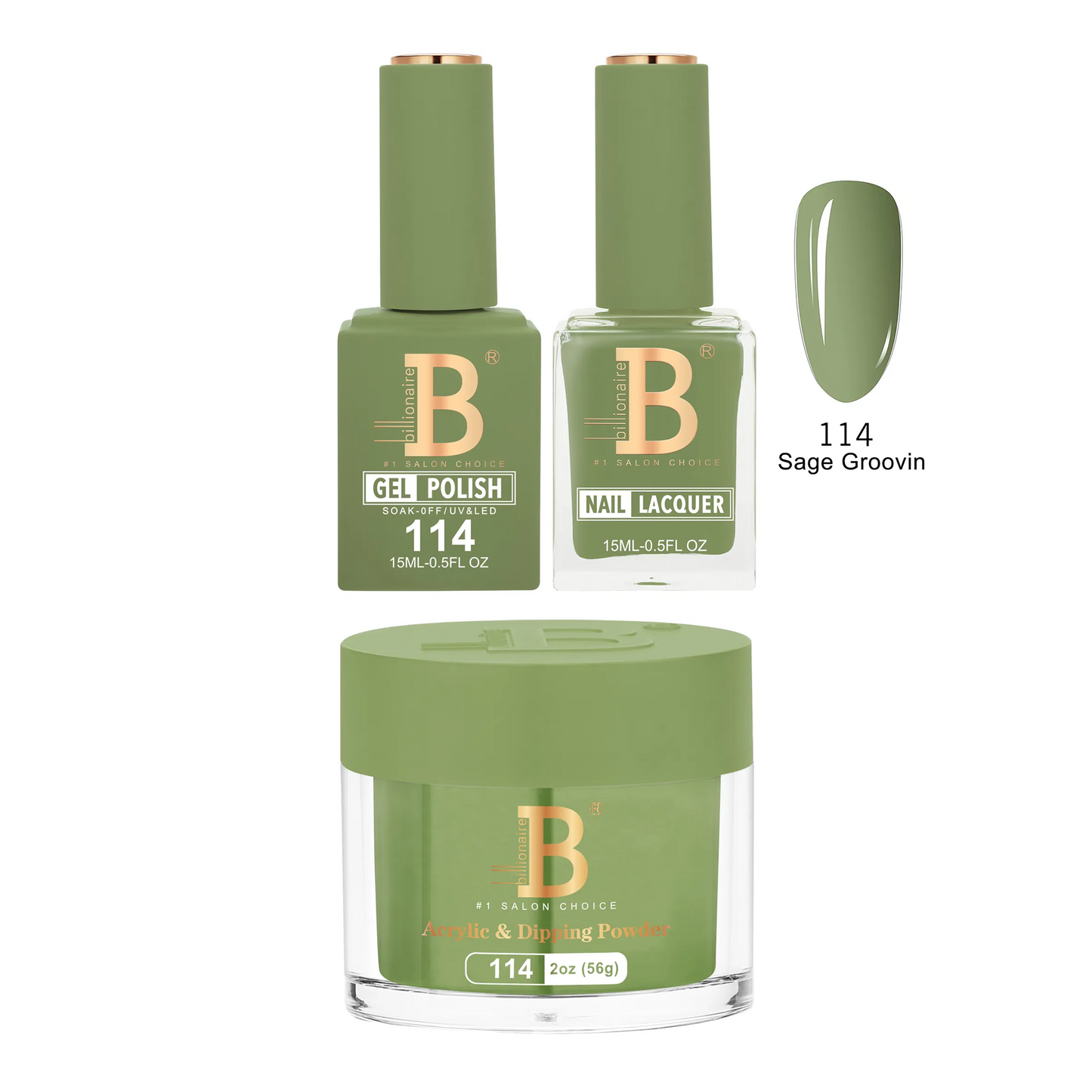 Billionaire Trio Imperial 114 Sage Groovin