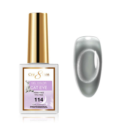 Cre8tion Cat Eye Soak Off Gel 0.5oz 114