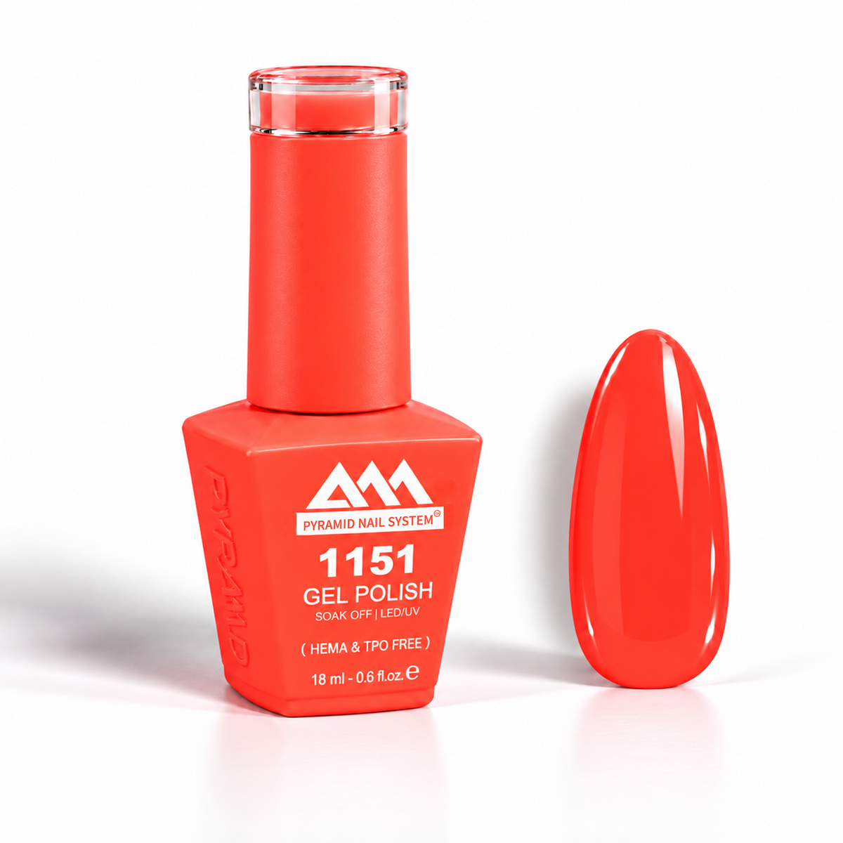 Pyramid Nail System Gel Polish – #1151 (18 ml / 0.6 fl oz) [HEMA & TPO Free]