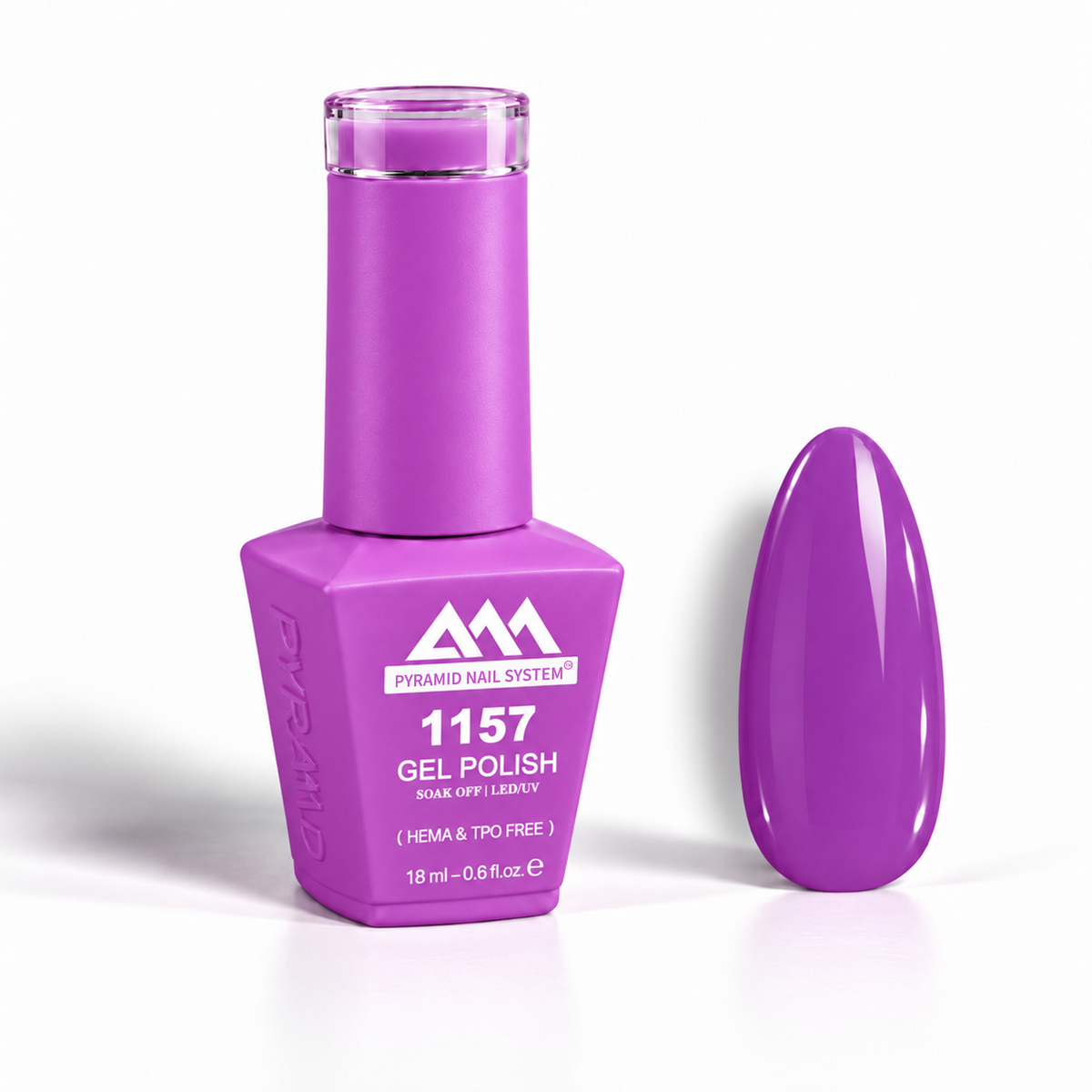 Pyramid Nail System Gel Polish – #1157 (18 ml / 0.6 fl oz) [HEMA & TPO Free]