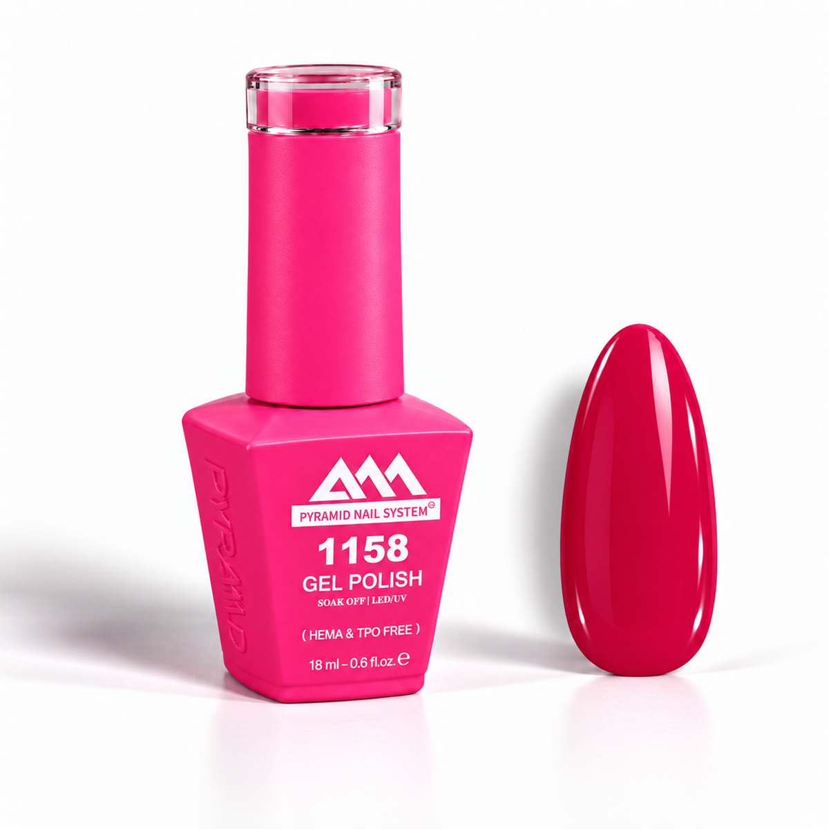 Pyramid Nail System Gel Polish – #1158 (18 ml / 0.6 fl oz) [HEMA & TPO Free]