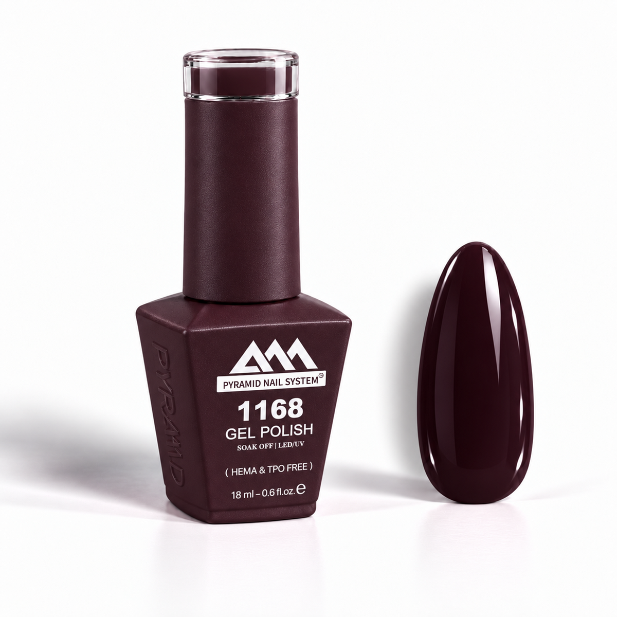 Pyramid Nail System Gel Polish – #1168 (18 ml / 0.6 fl oz) [HEMA & TPO Free]