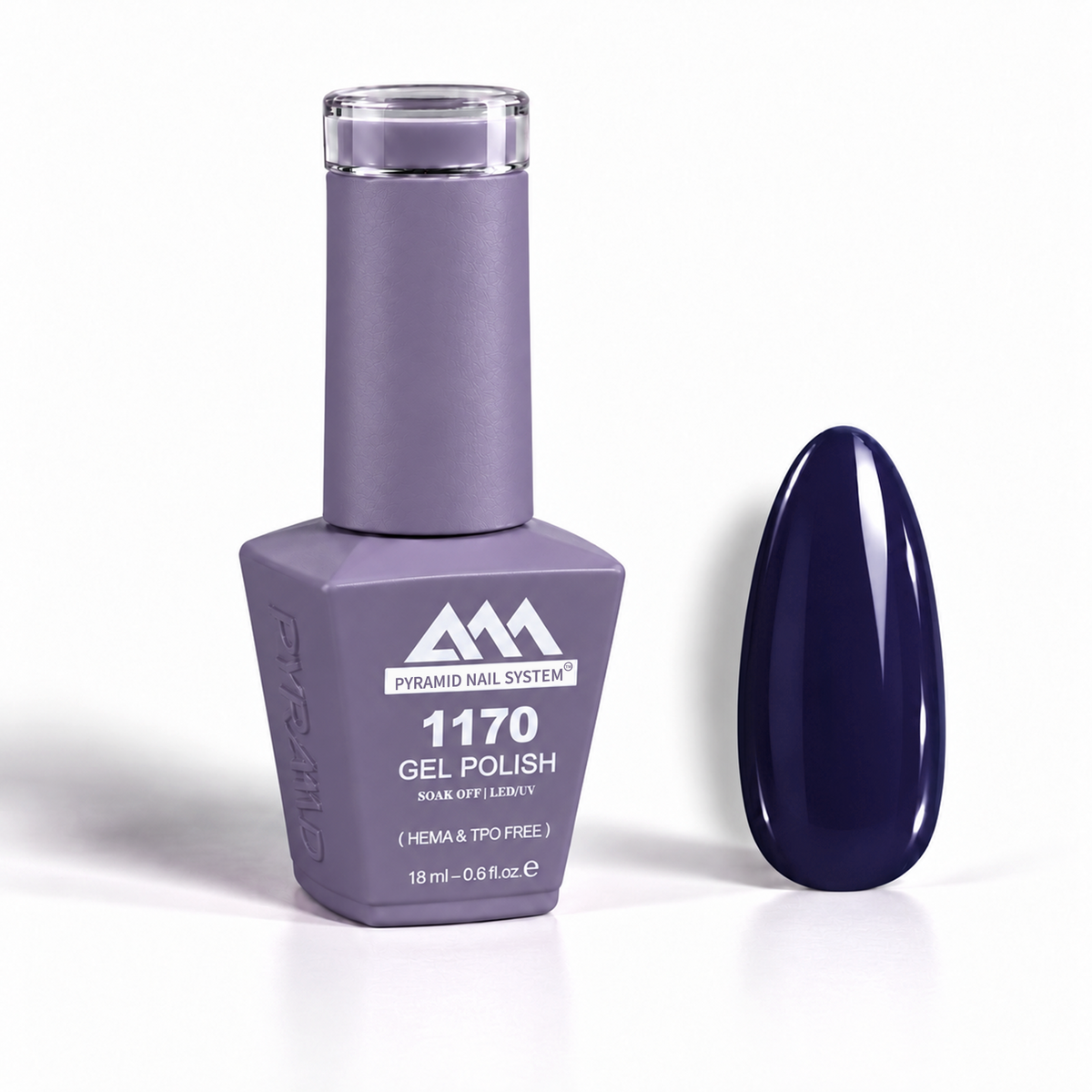 Pyramid Nail System Gel Polish – #1170 (18 ml / 0.6 fl oz) [HEMA & TPO Free]
