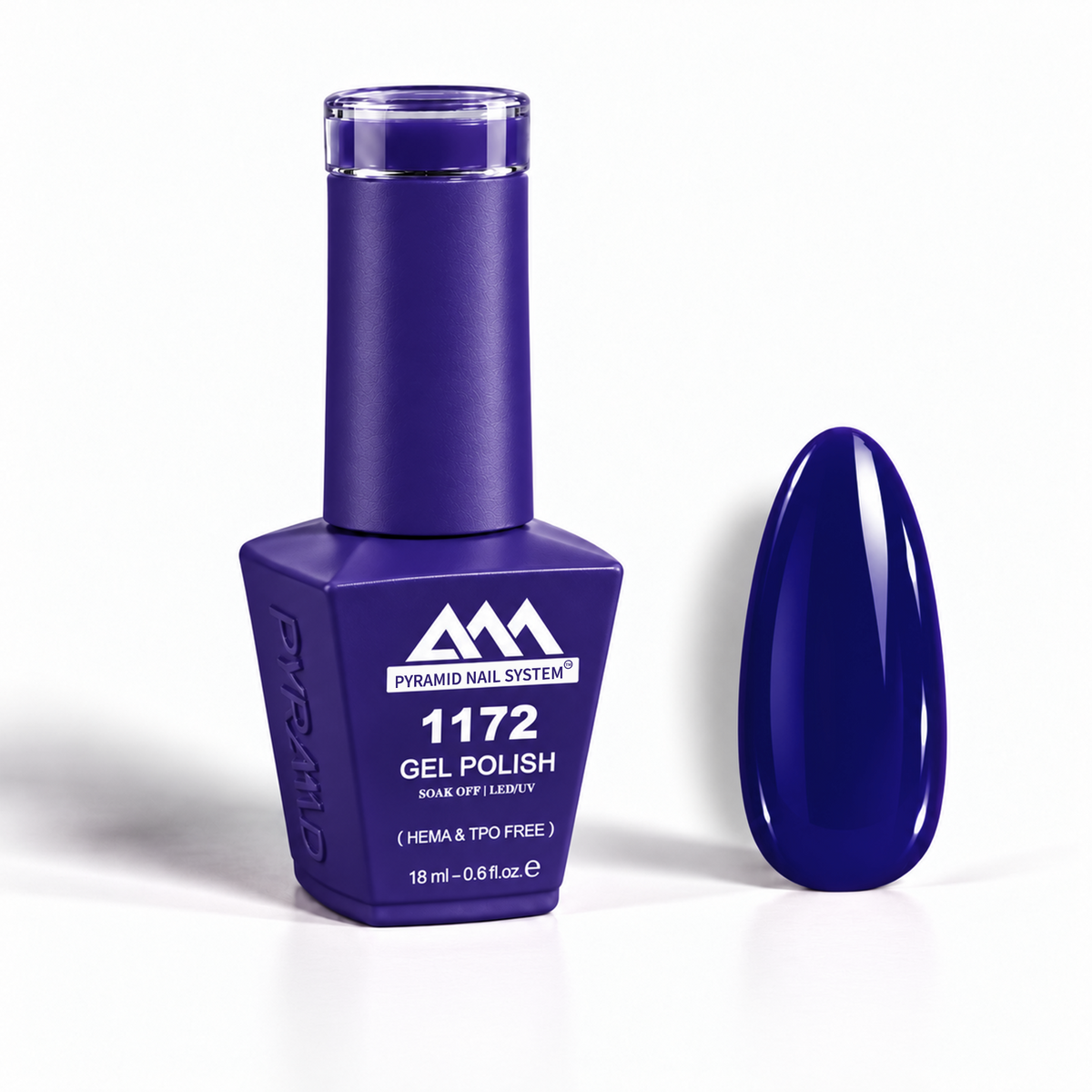 Pyramid Nail System Gel Polish – #1172 (18 ml / 0.6 fl oz) [HEMA & TPO Free]