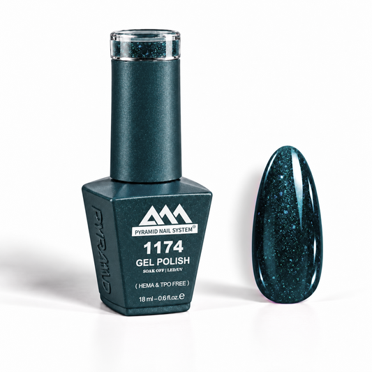 Pyramid Nail System Gel Polish – #1174 (18 ml / 0.6 fl oz) [HEMA & TPO Free]