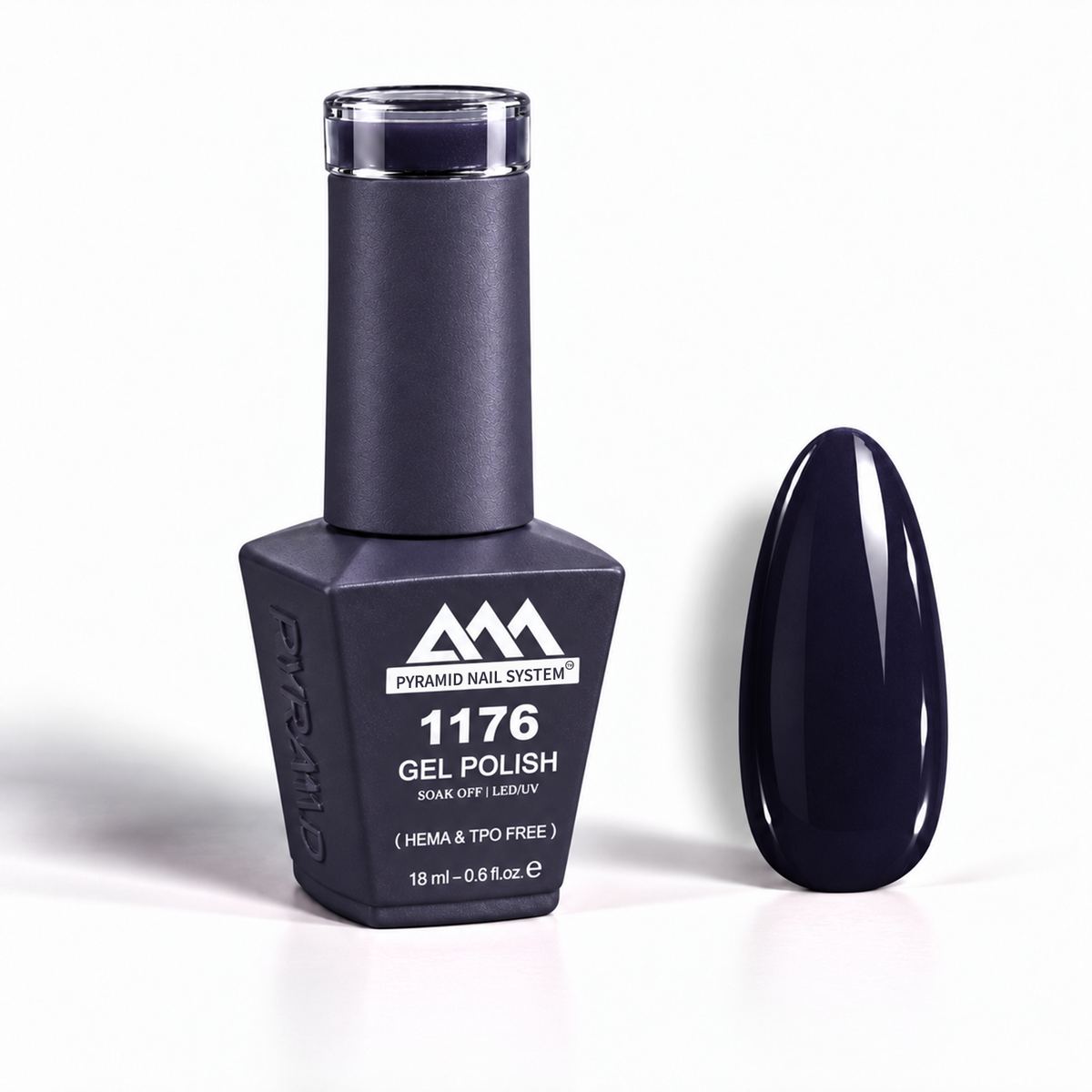 Pyramid Nail System Gel Polish – #1176 (18 ml / 0.6 fl oz) [HEMA & TPO Free]