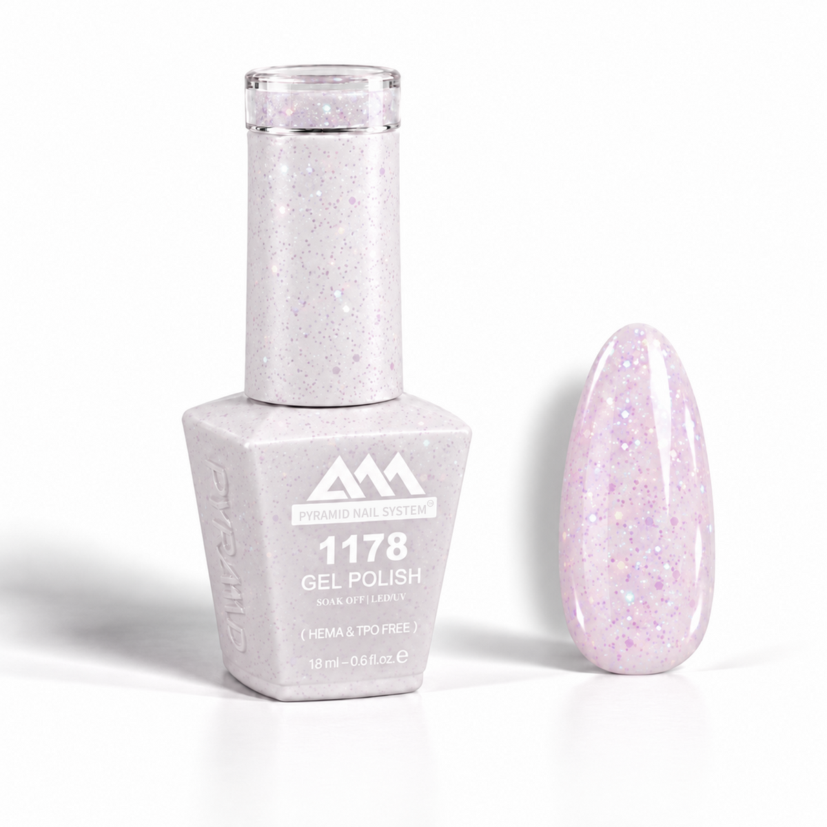 Pyramid Nail System Gel Polish – #1178 (18 ml / 0.6 fl oz) [HEMA & TPO Free]