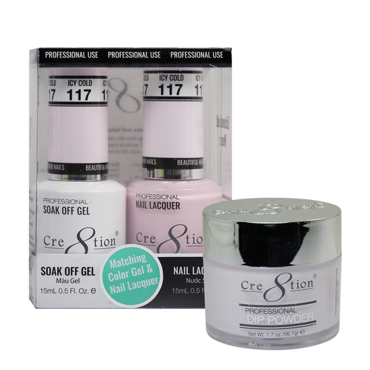 Cre8tion Matching Sets - 117 Icy Cold