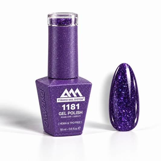 Pyramid Nail System Gel Polish – #1181 (18 ml / 0.6 fl oz) [HEMA & TPO Free]