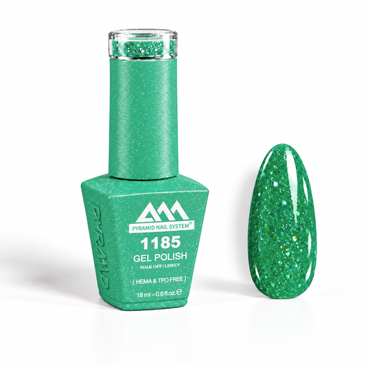Pyramid Nail System Gel Polish – #1185 (18 ml / 0.6 fl oz) [HEMA & TPO Free]