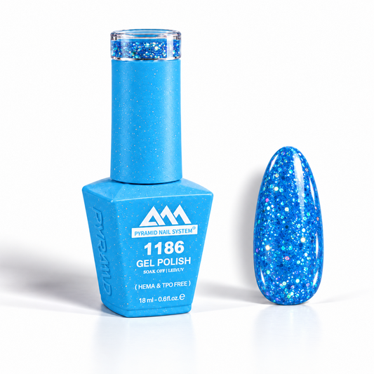 Pyramid Nail System Gel Polish – #1186 (18 ml / 0.6 fl oz) [HEMA & TPO Free]