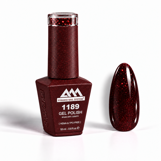 Pyramid Nail System Gel Polish – #1189 (18 ml / 0.6 fl oz) [HEMA & TPO Free]