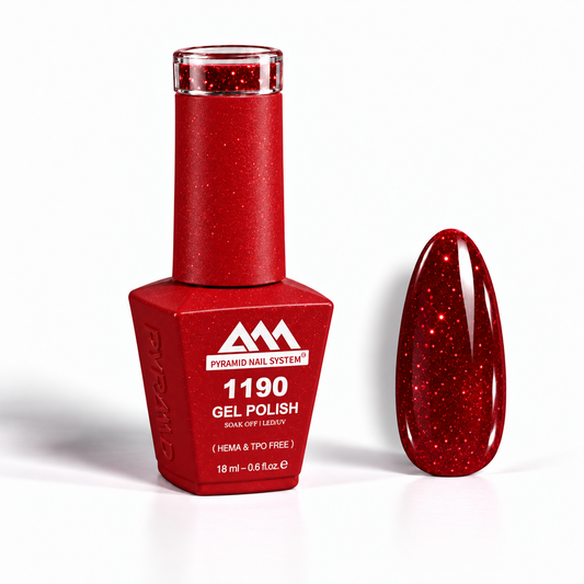 Pyramid Nail System Gel Polish – #1190 (18 ml / 0.6 fl oz) [HEMA & TPO Free]