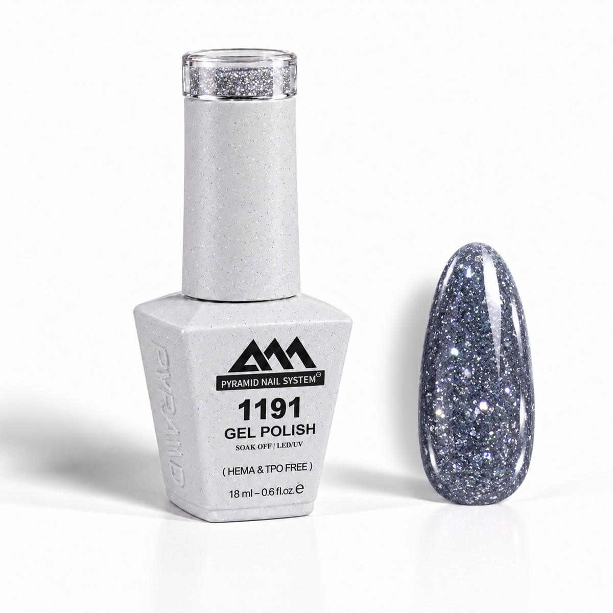 Pyramid Nail System Gel Polish – #1191 (18 ml / 0.6 fl oz) [HEMA & TPO Free]