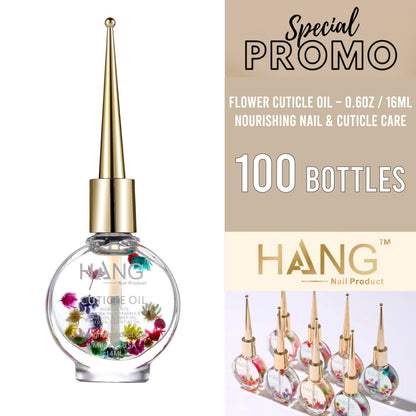 Flower Luxury Cuticle Oil 14ml ( 100 Bottles Mix )